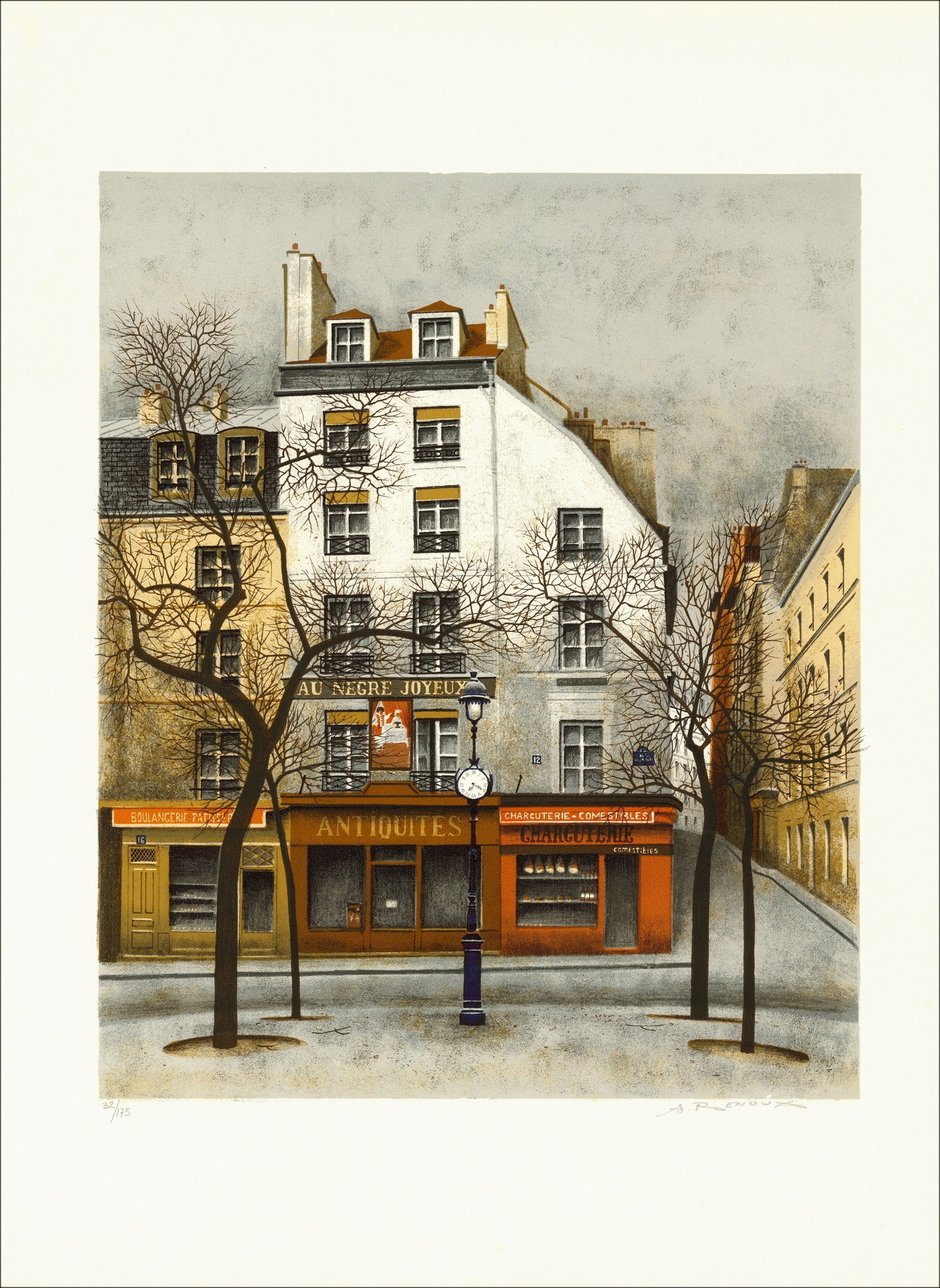 André Renoux - Pariser Straße 1976 | Galerie 125