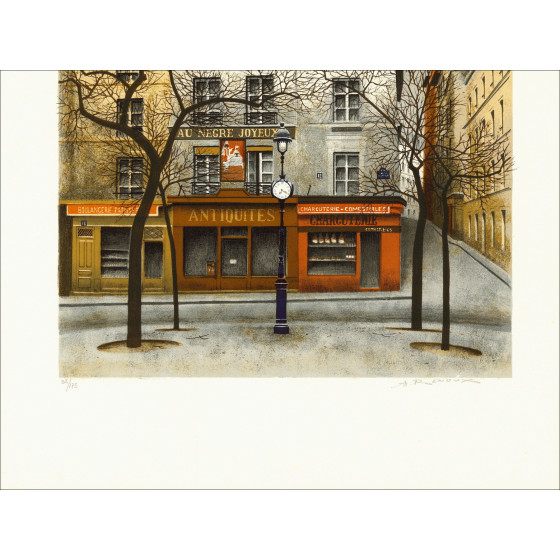 André Renoux - Rue Parisienne 1976