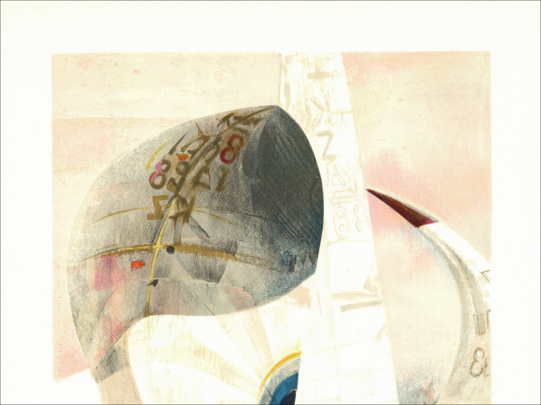 Paul Ambille, Équipage, lithographie originale signée