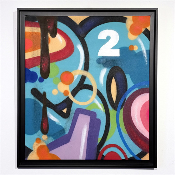 COPE2 | Bronx Legend 1, 2025 pintura original 91x91cm