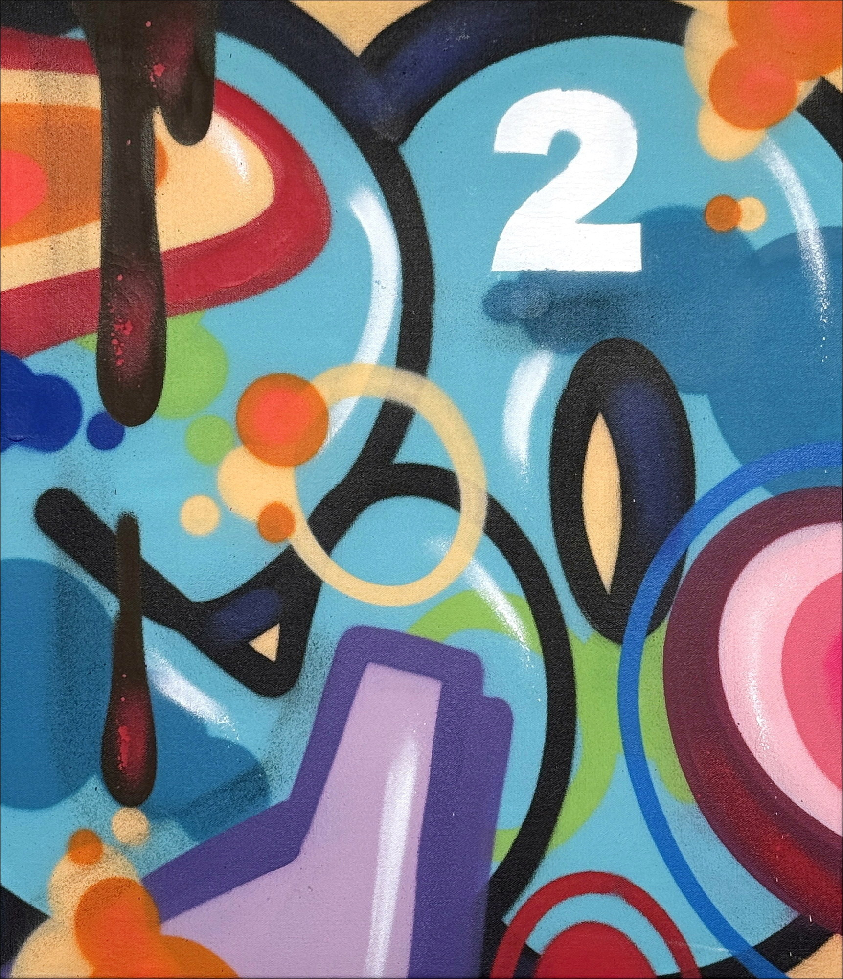 COPE2 | Bronx Legend 1, 2025 Originalgemälde 91x91cm