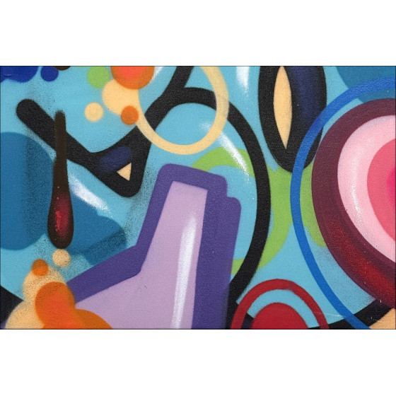COPE2 | Bronx Legend 1, 2025 pittura originale 91x91cm