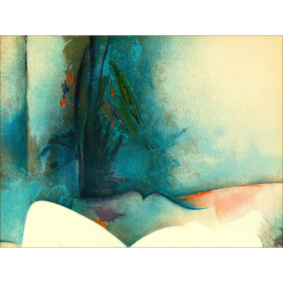 Koop Naked Landscape of Woman Litho Originele Claude Gaveau  