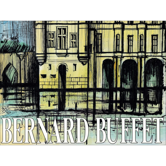 Bernard Buffet, Chenonceau 1993, póster original