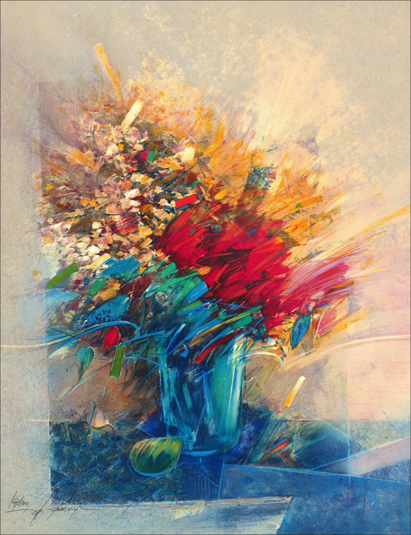 Koop een boeket bloemen van Raymond Lith