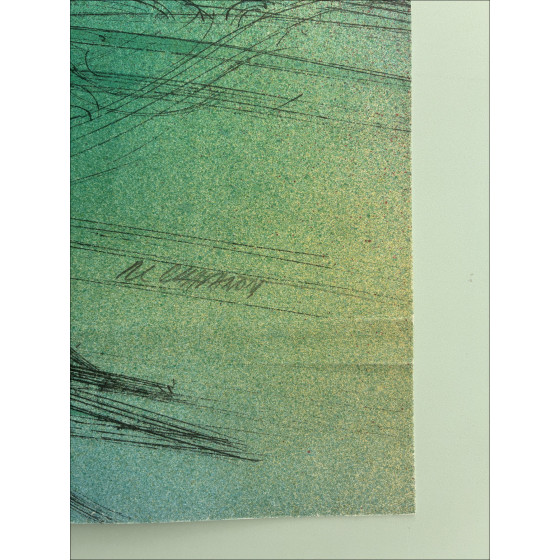 Roger-Louis Chavanon, Venise 01, lithographie originale