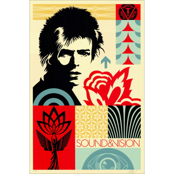 Shepard Fairey, Modular Sound & Vision 2026, sérigraphie