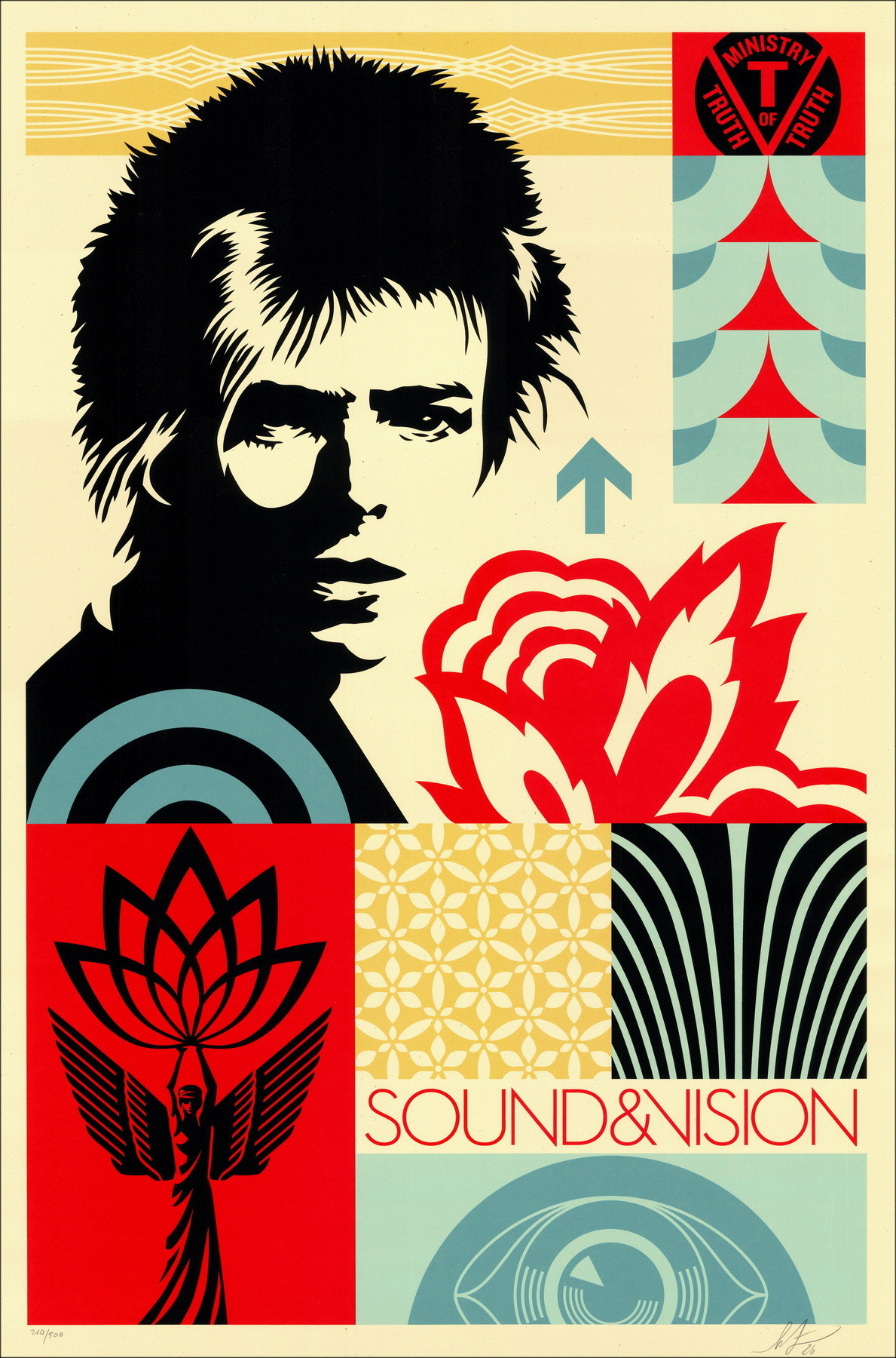 Shepard Fairey, Modular Sound & Vision 2026, sérigraphie
