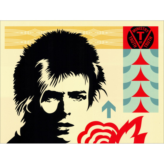 Shepard Fairey, Modular Sound & Vision 2026, screen print