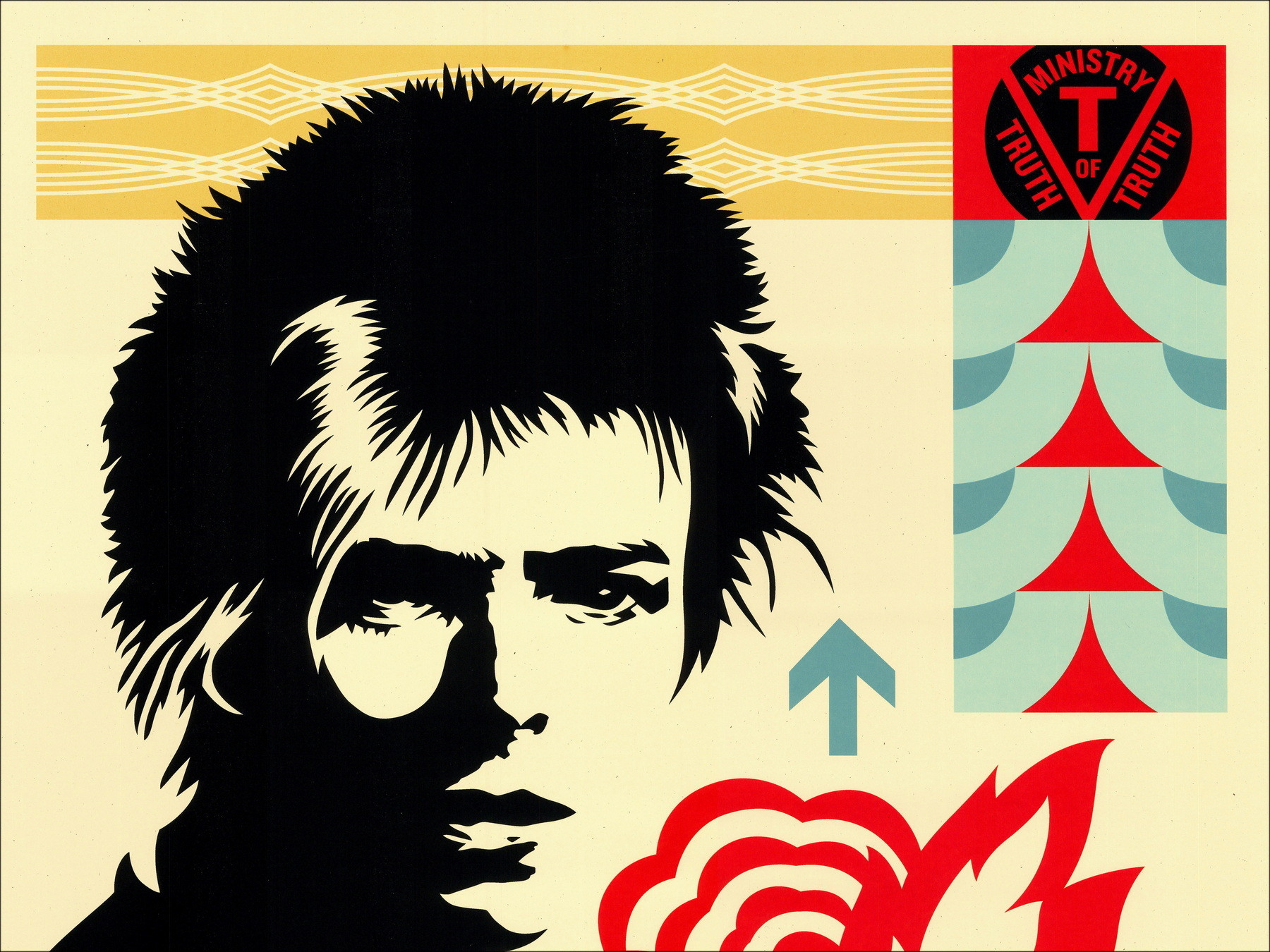 Shepard Fairey, Modular Sound & Vision 2026, serigrafía
