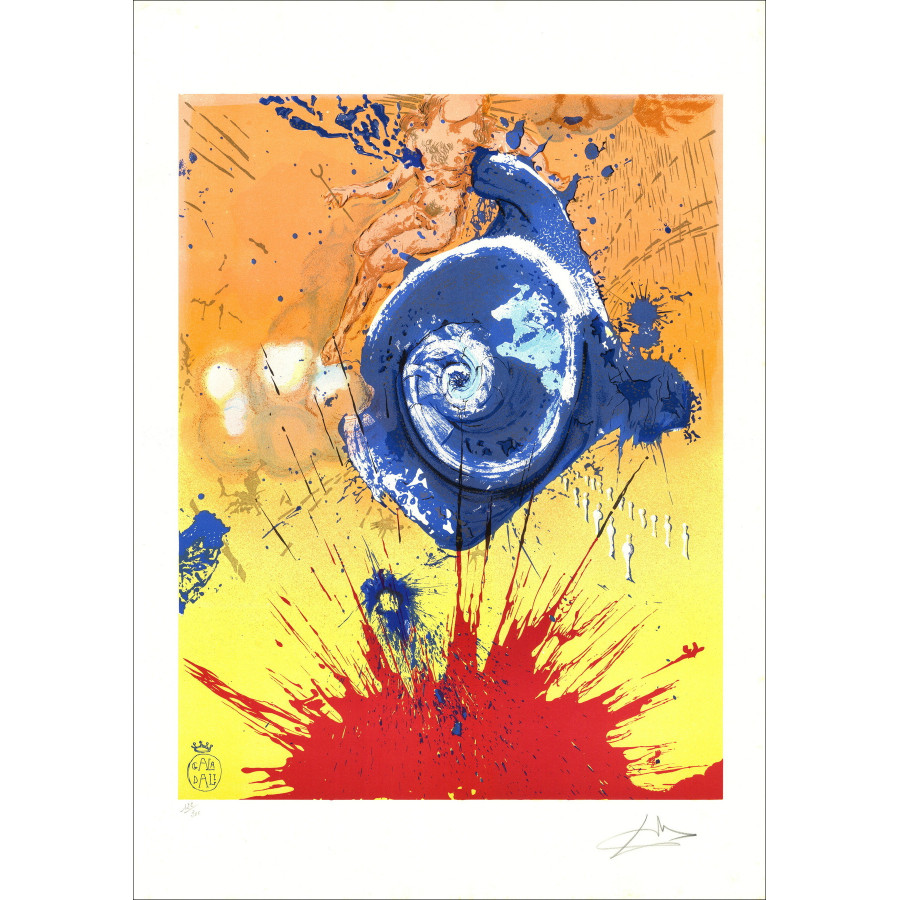 Salvador Dalí after, The Dawn, original lithograph