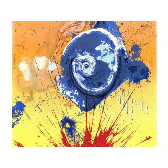 Salvador Dalí after, The Dawn, original lithograph