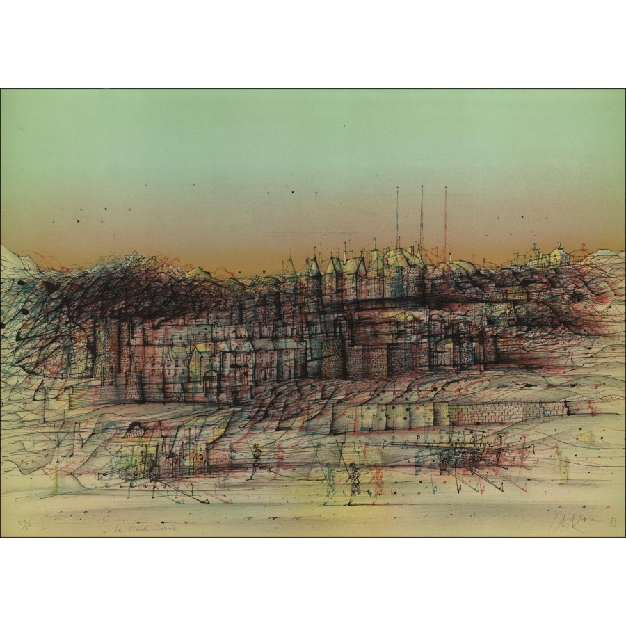 Acheter La citadelle endormie de Jean CARZOU Lithographie Originale