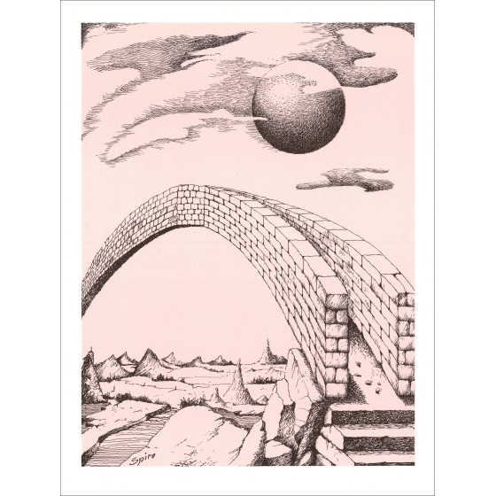 Georges Spiro – Le Pont (1971), litografía
