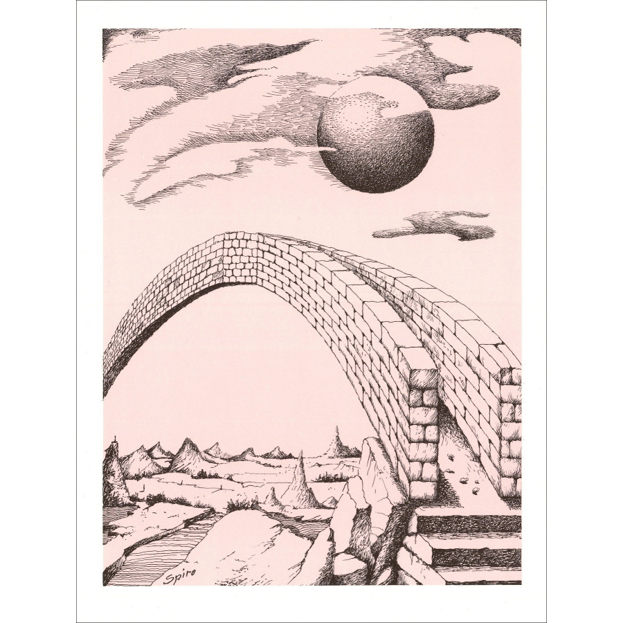 Georges Spiro - die Brücke (1971), Lithographie