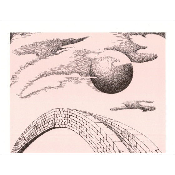 Georges Spiro - die Brücke (1971), Lithographie