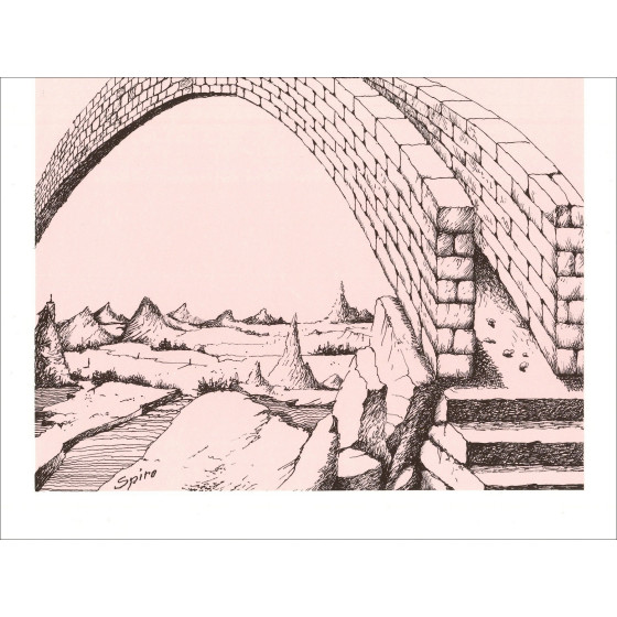 Georges Spiro – Le Pont (1971), lithographie