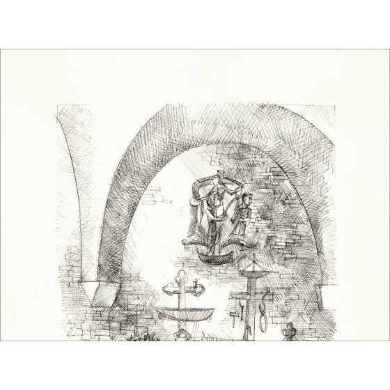 Pierre-Henry - The Justice of Men (1970), Tekening