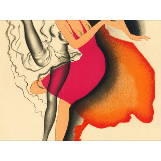 Paul COLIN - Lithograph "TABARIN" 1928, 59x39cm - Original edition