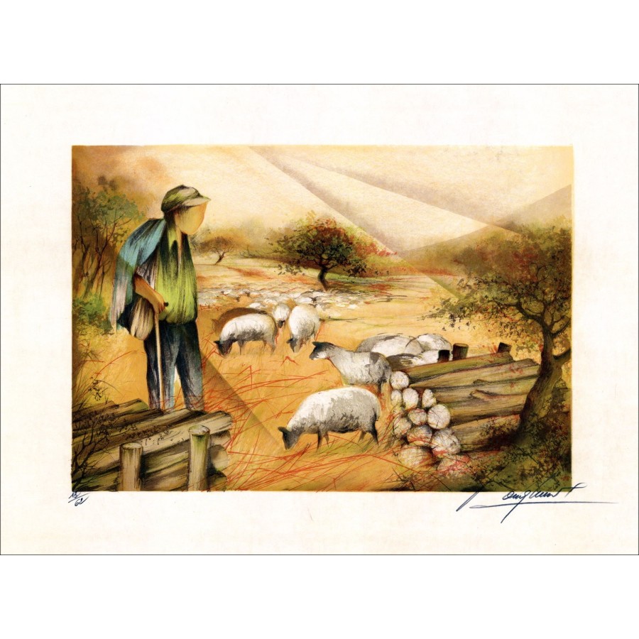 Acheter Raymond POULET Les Quatre Saisons 10 Lithographie 1980