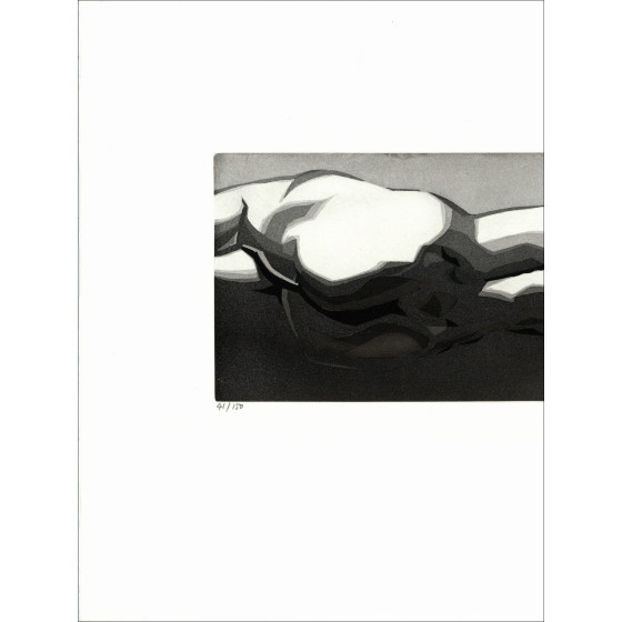 Maurice Chot-Plassot, Landscape, original engraving