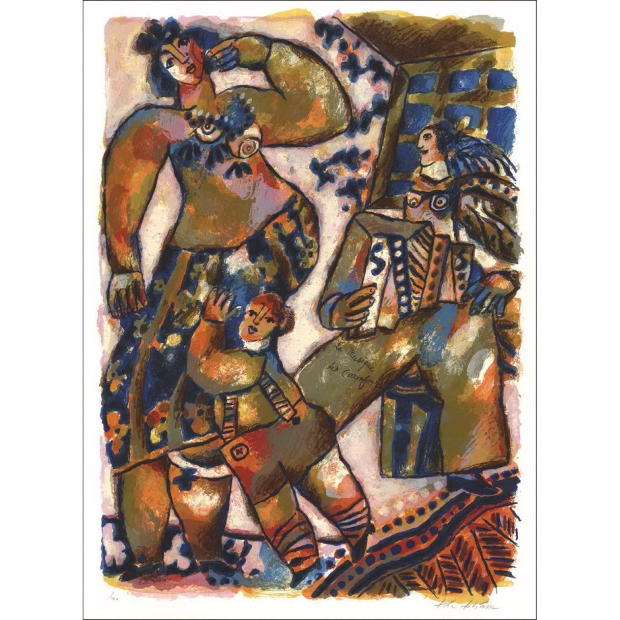 Comprar la música de Crossroads TOBIASSE Théo Litografía original