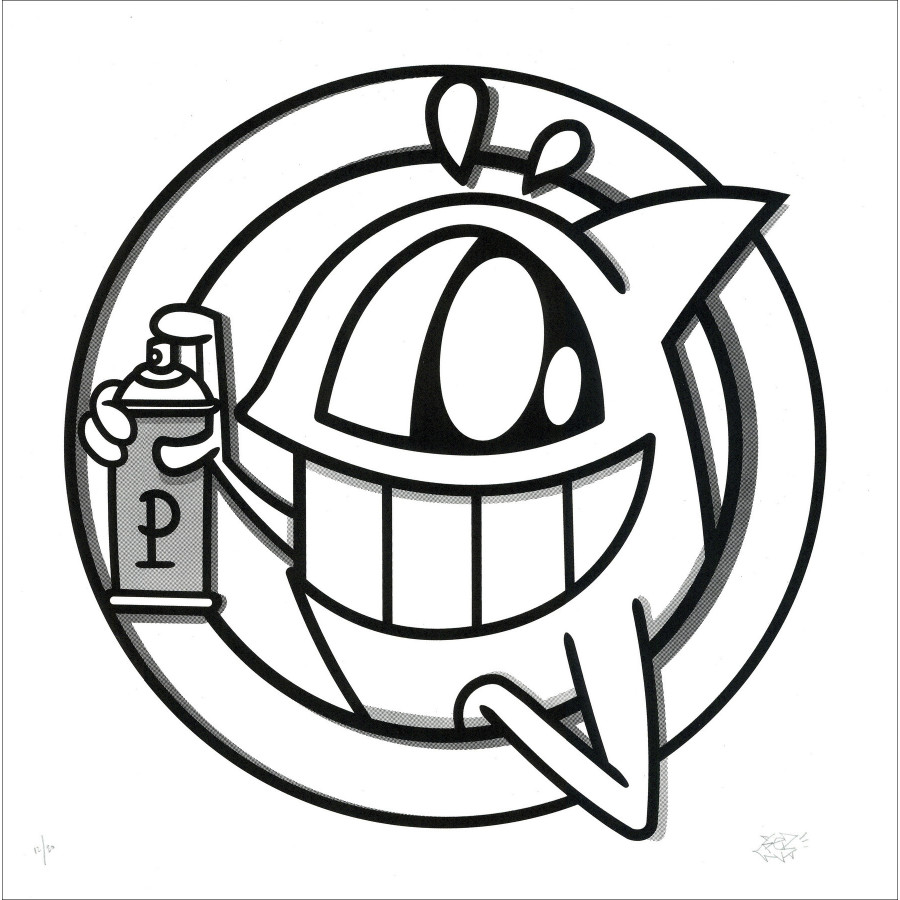 El Pez, Black and White Edition circa 2020, sérigraphie