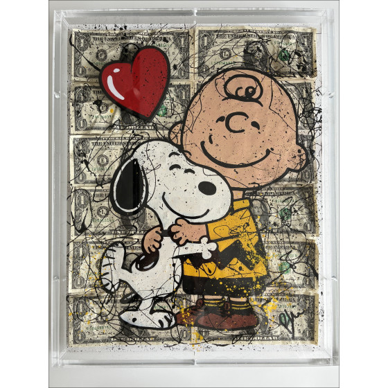 Pazblandina, Snoopy Love around 2026, original drawing