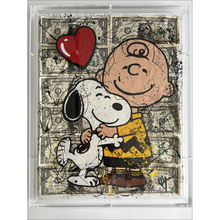Pazblandina, Snoopy Liebe um 2026, Originalzeichnung