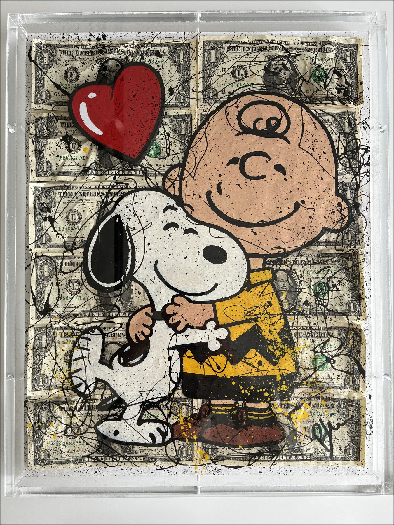 Pazblandina, Snoopy Love around 2026, original drawing