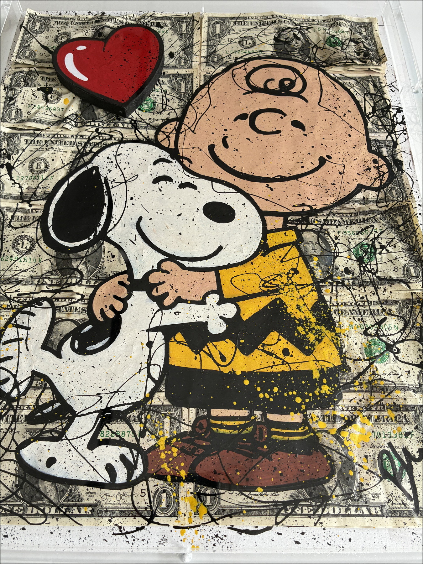 Pazblandina, Snoopy Love circa 2026, originele tekening