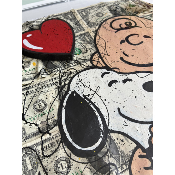 Pazblandina, Snoopy Love circa 2026, originele tekening