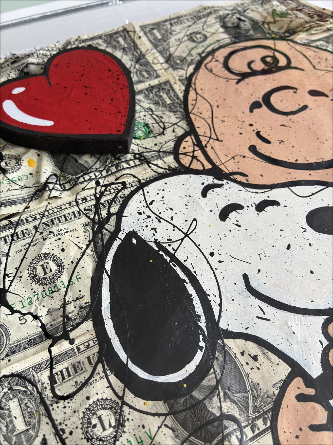 Pazblandina, Snoopy Love circa 2026, dessin original