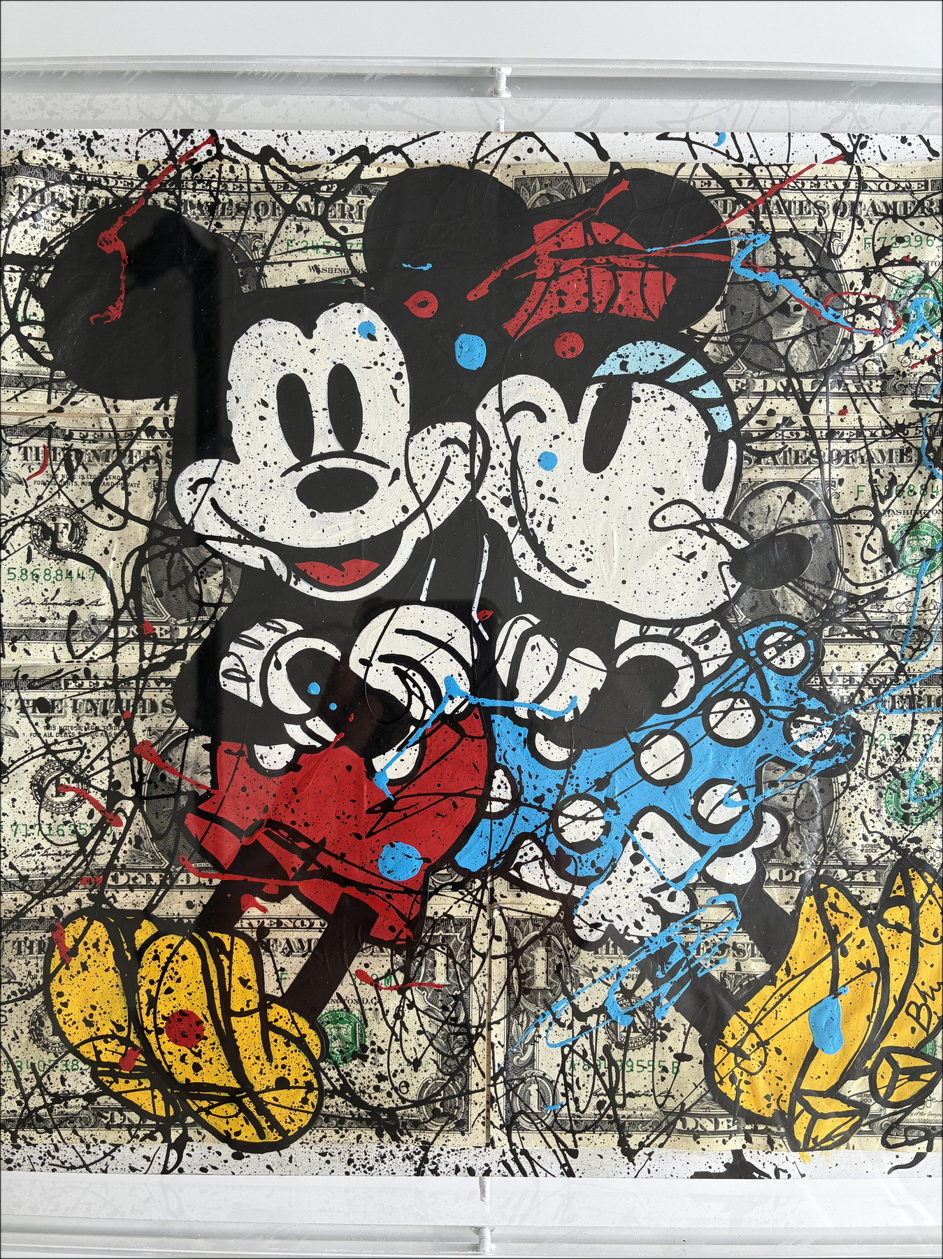Pazblandina, Minnie en Mickey Love 2026, originele tekening