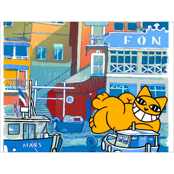 M.CHAT – Marsella (2024), impresión de pantalla en 11 colores
