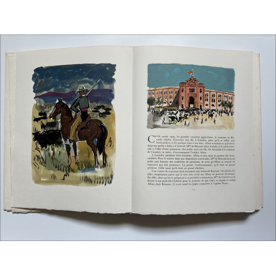Yves Brayer – Les Bestiaires, ouvrage illustré 1956