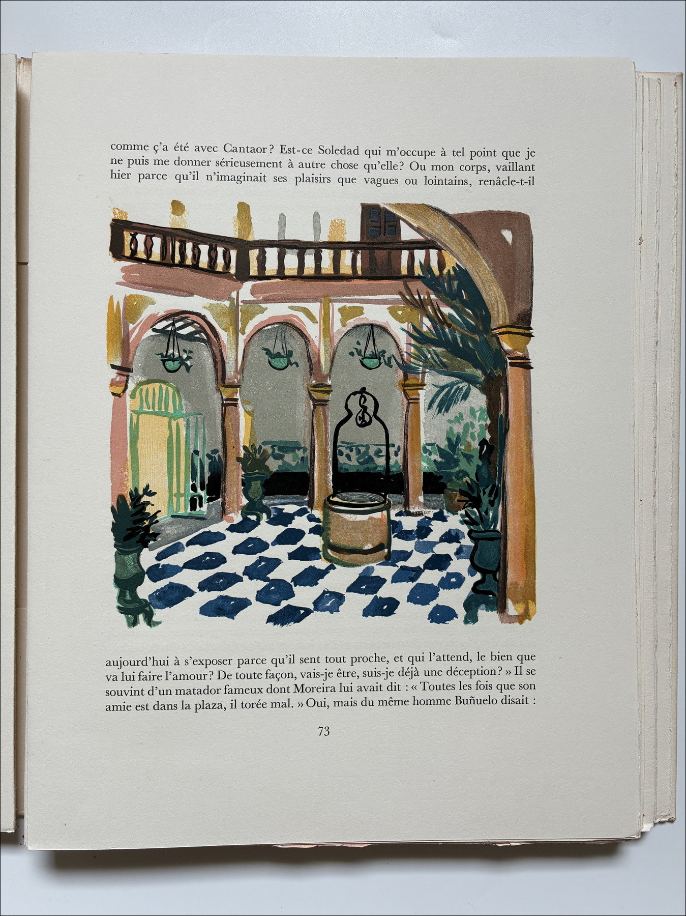 Yves Brayer - Les Bestiaires, illustrata Book 1956