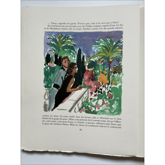 Yves Brayer - Les Bestiaires, illustrata Book 1956