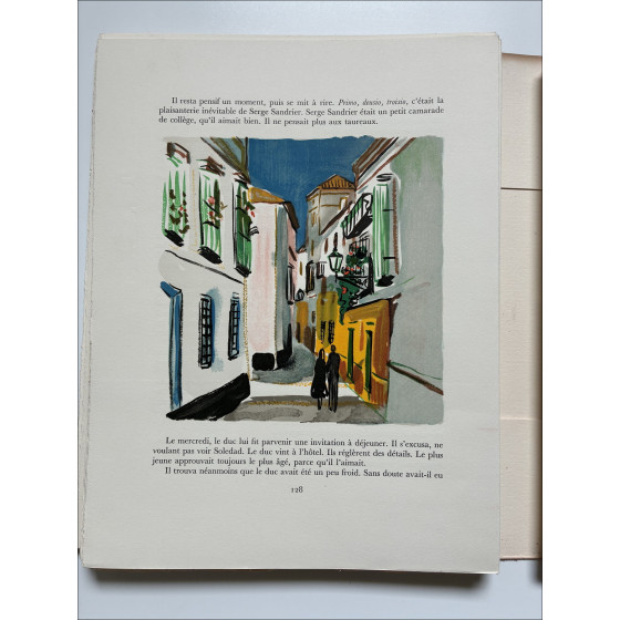 Yves Brayer – Les Bestiaires, ouvrage illustré 1956