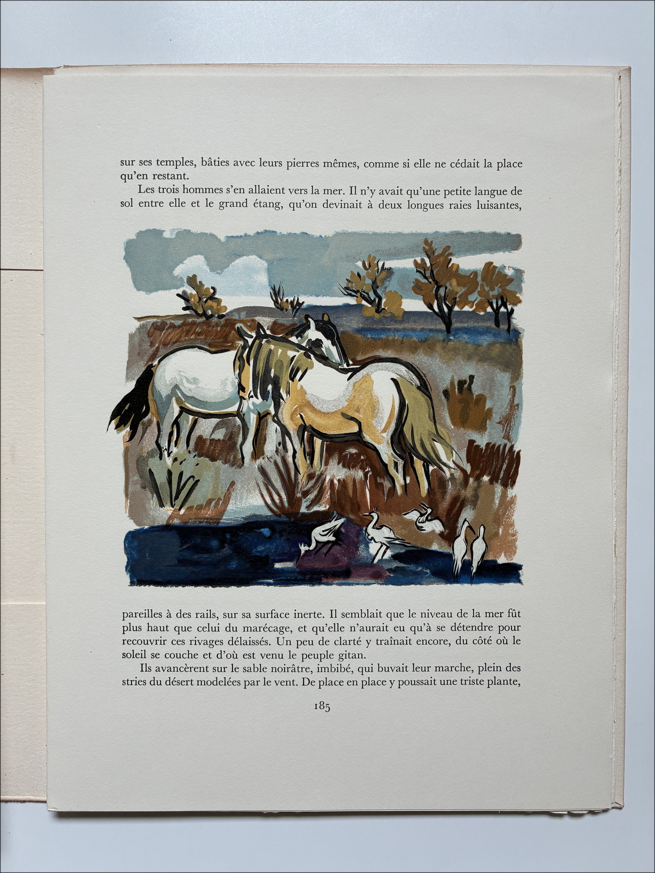 Yves Brayer - Les Bestiaires, illustrata Book 1956