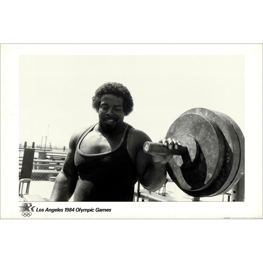 Billy Al Bengston – Affiche Jeux Olympiques Los Angeles 1984
