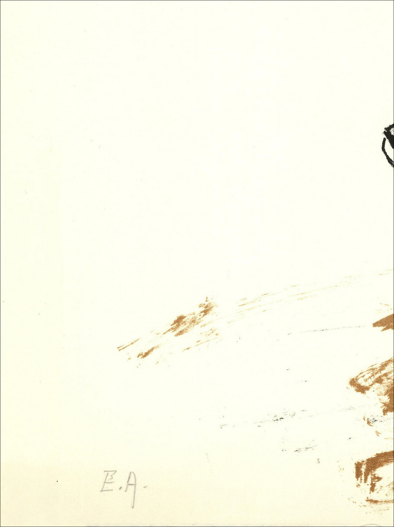 ARICKX Lydie - Original-Lithografie "Der Schrei" 79x59cm