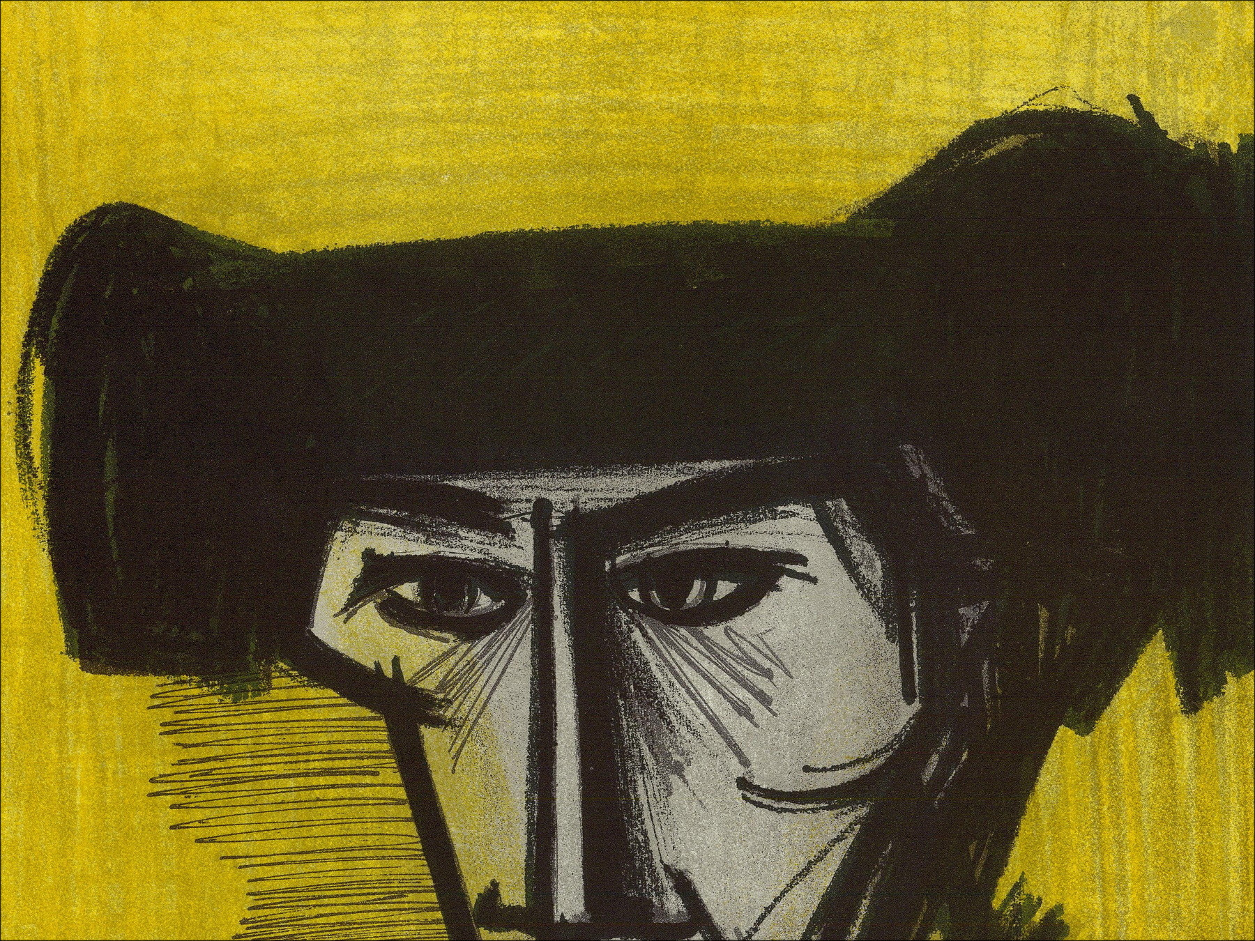Koop Lith Origin Original Bernard BUFFET De Torero uit 1967