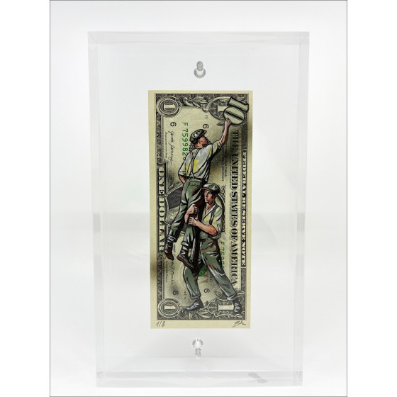 Pazblandina Pintores Obreros II, obra original firmada