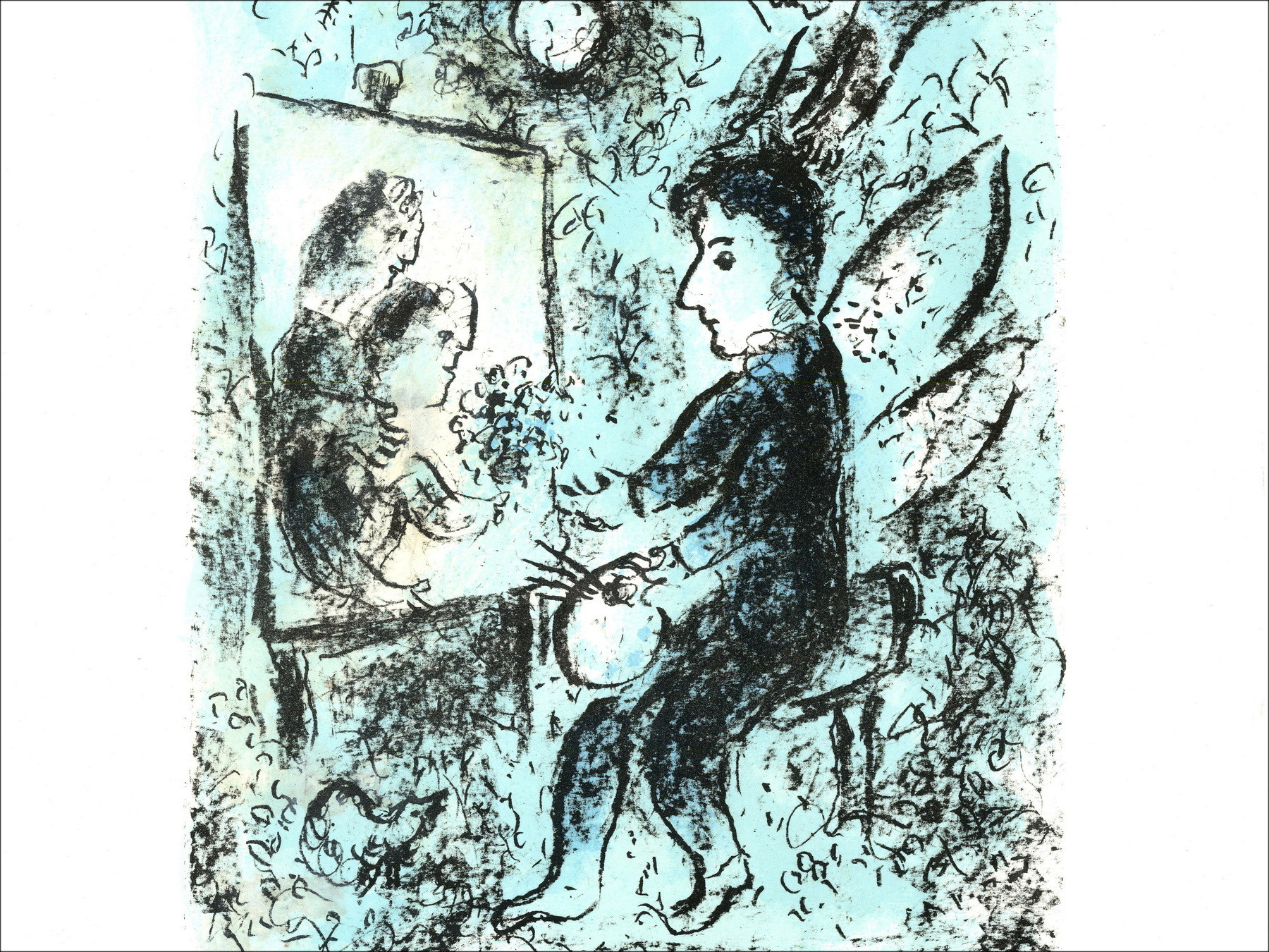 Marc Chagall - Towards the other Clarity, Original Lithograph