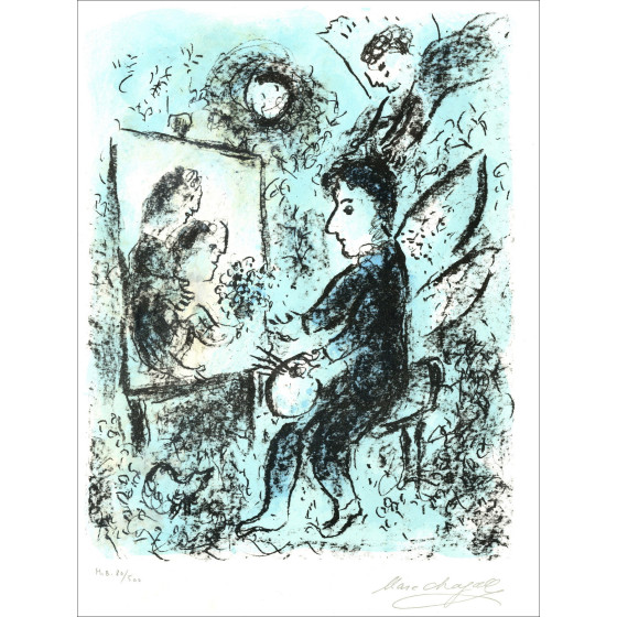 Marc Chagall - Towards the other Clarity, original lithograph