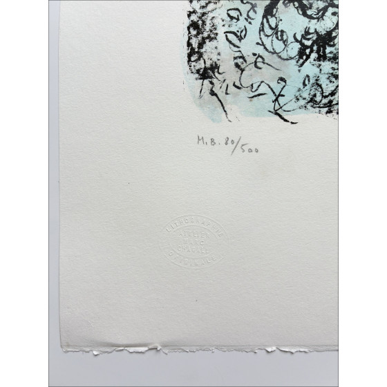 Marc Chagall - Towards the other Clarity, original lithograph