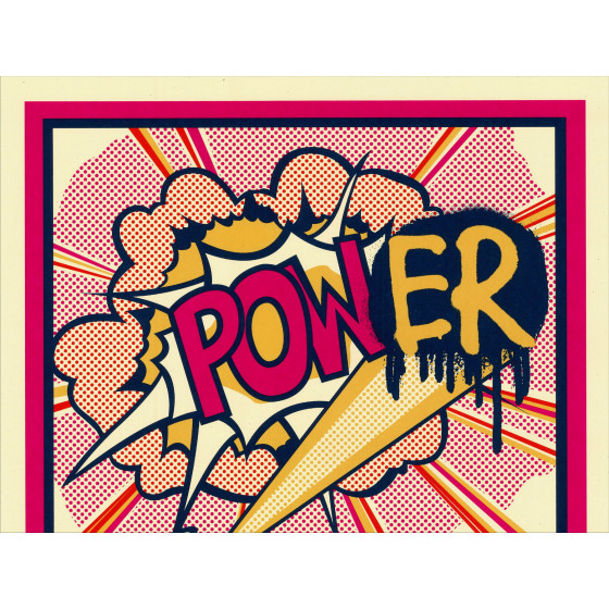 Shepard Fairey Power 2026, signed and numbered screen print