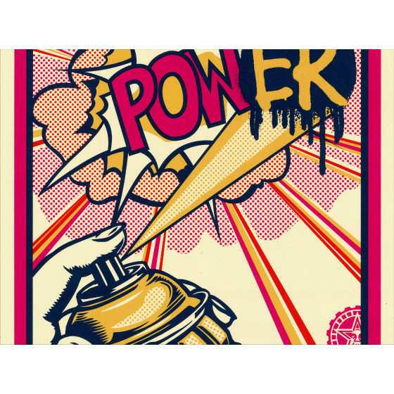 Shepard Fairey Power 2026, serigrafia firmata e numerata