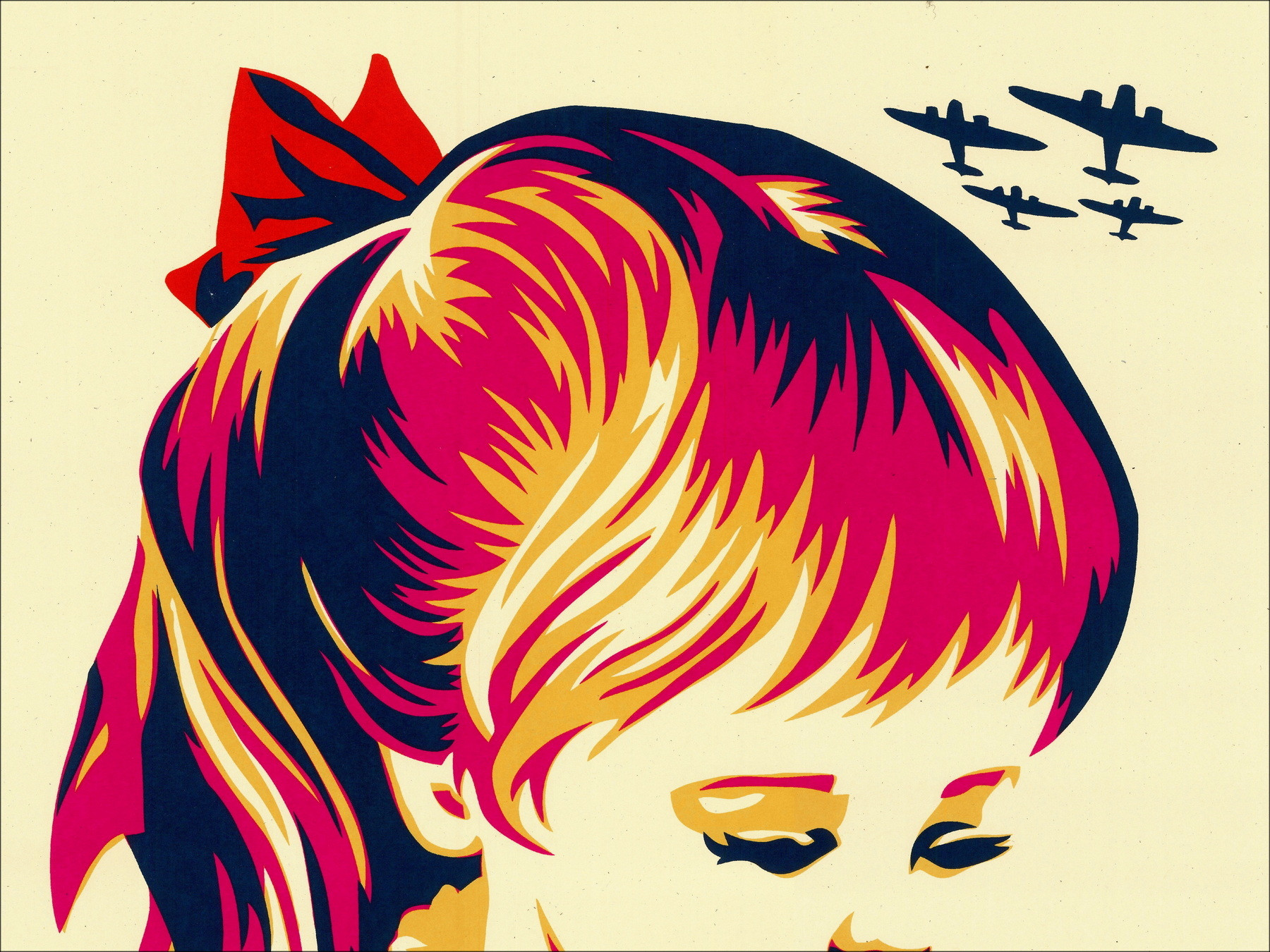 Shepard Fairey War By Numbers 2026, sérigraphie signée
